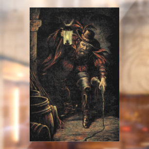 Guy Fawkes: Rebellion Gunpowder Plot & Treason Window Cling