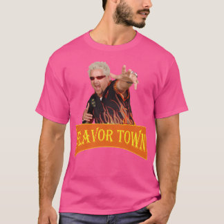 Guy Fiery Flavour Town T-Shirt