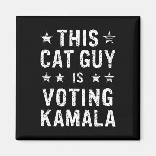 Guy For Kamala Vote Blue 2024 President Harris Dem Magnet