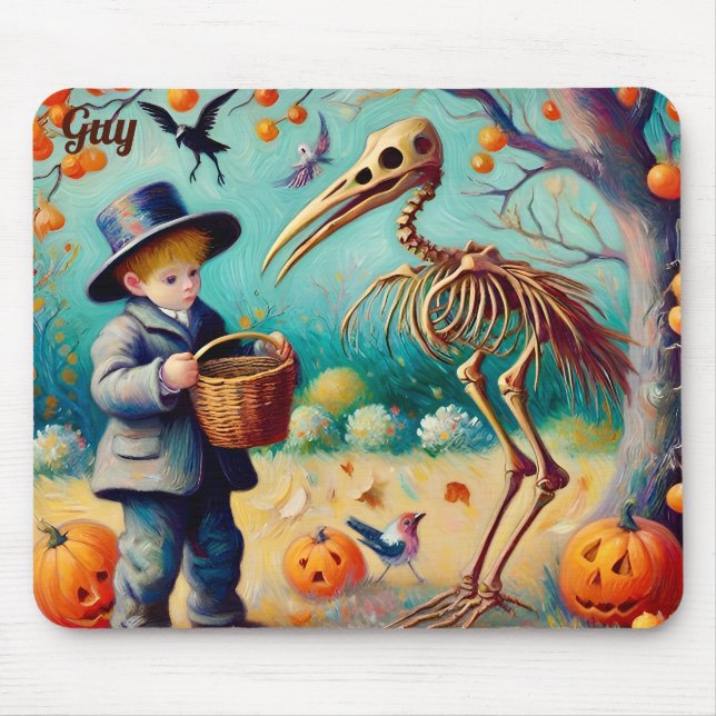 GUY ~ Happy HALLOWEEN ~ Mouse Mat (Front)