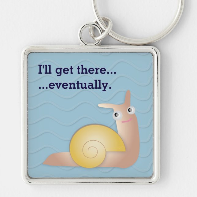 Guy Snailey Key Ring (Front)