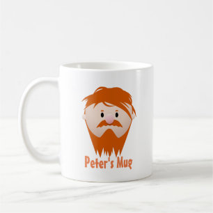Guy with beard coffee mug