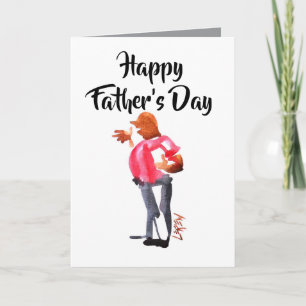 Guy With Great Stories To Tell! Happy Father's Day Card