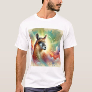 Guya in the Forest Light 221024AREF110 - Watercolo T-Shirt