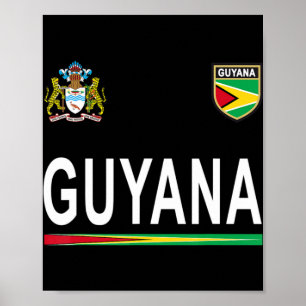 Guyana Cheer Jersey 2017  Football Guyana  Poster