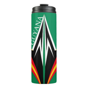 guyana colourful design thermal tumbler