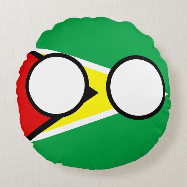 Guyana Countryball Pillow (Front)