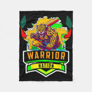 Guyana Cpl T20 Cricket Patriotic 1 Fleece Blanket