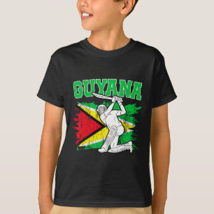 Guyana Cricket Patriotic Woman Guyanese Cricket Me T-Shirt