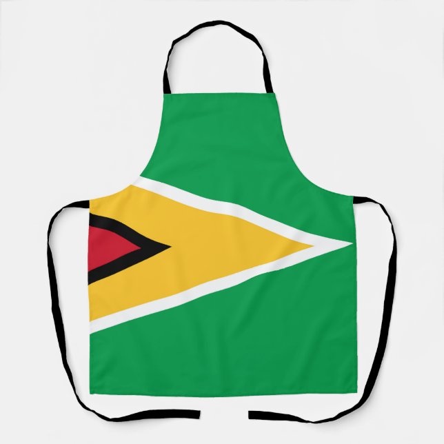 Guyana flag apron (Front)