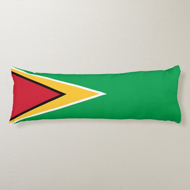 Guyana flag body cushion (Front)