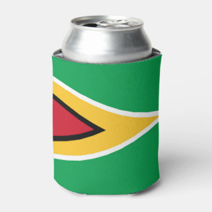 Guyana flag can cooler