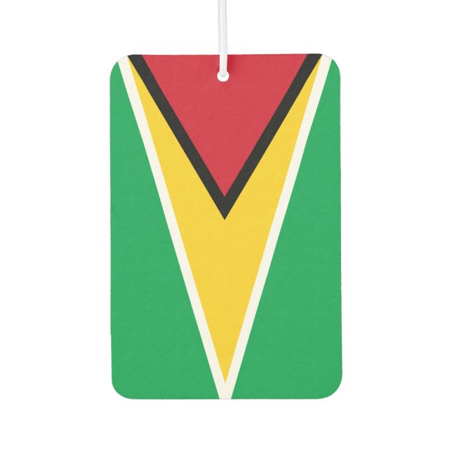 Guyana Flag  Car Air Freshener (Front)