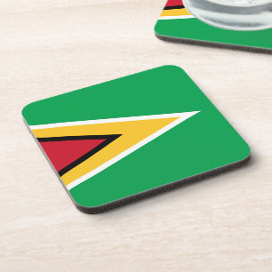 Guyana flag coaster