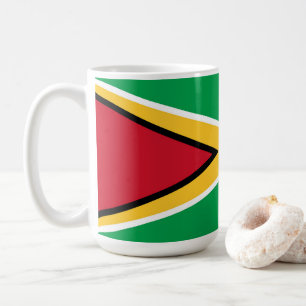 Guyana flag coffee mug