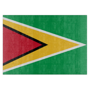 Guyana flag cutting board