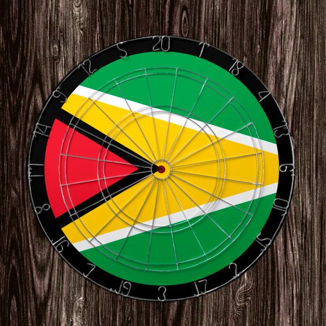Guyana Flag Dartboard & Guyana / game board (Creator Uploaded)