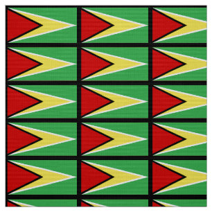 Guyana Flag Fabric