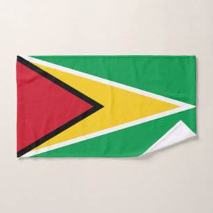 Guyana Flag Hand Towel