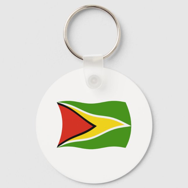 Guyana Flag Keychain (Front)