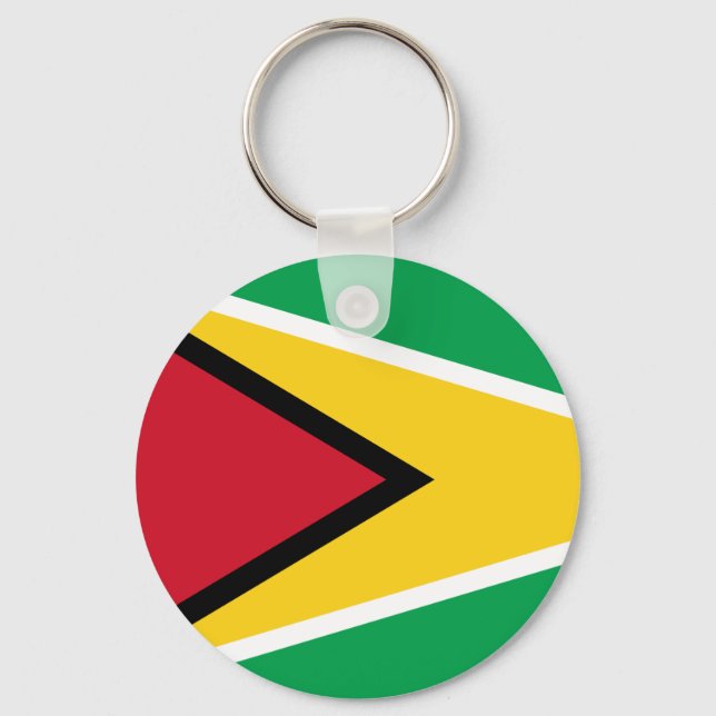 Guyana Flag Keychain (Front)