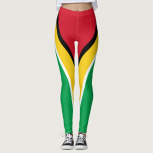 Guyana flag Leggings 