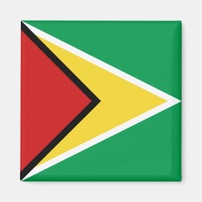 Guyana Flag Magnet (Front)