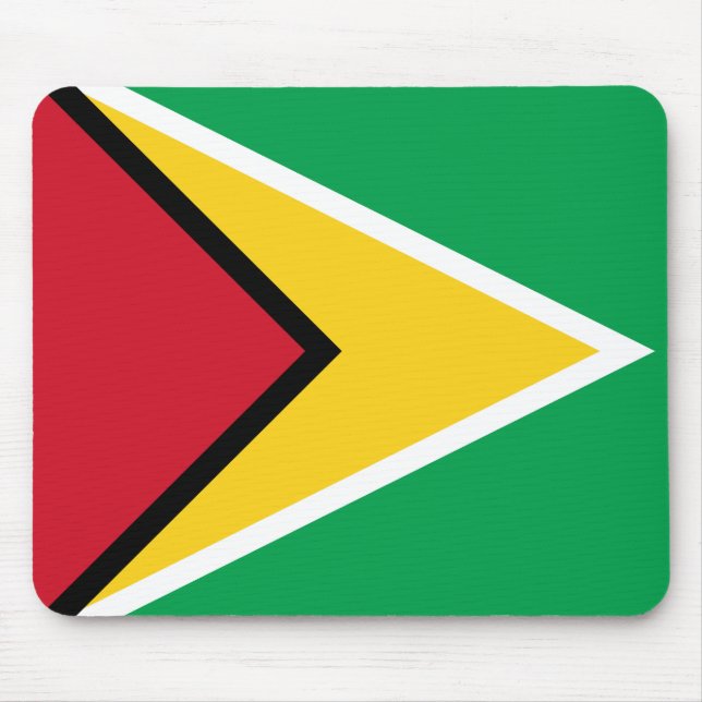 Guyana Flag Mouse Mat (Front)