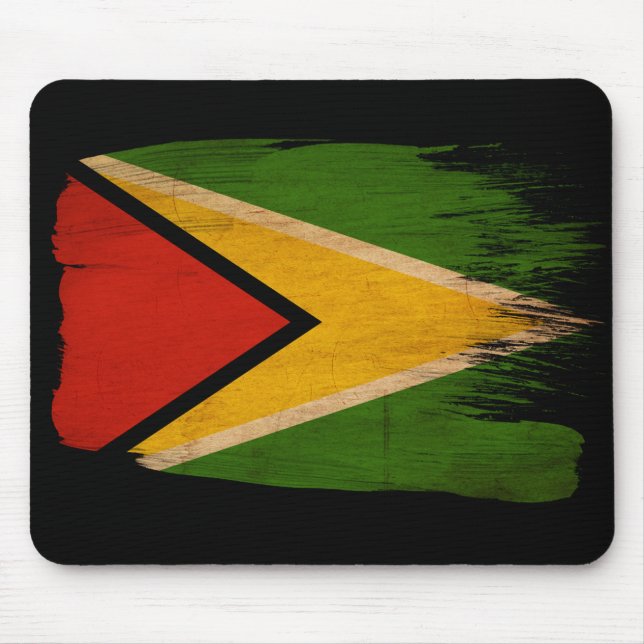 Guyana Flag Mouse Mat (Front)