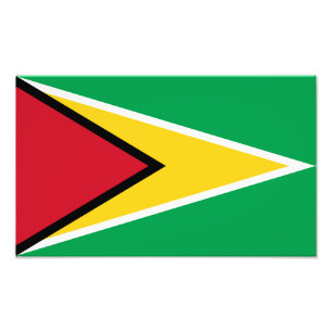 Guyana Flag Photo Print