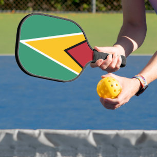 Guyana Flag Pickleball Paddle