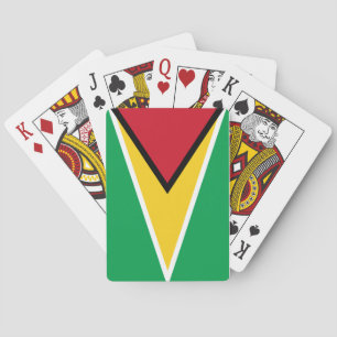 Guyana flag  playing cards