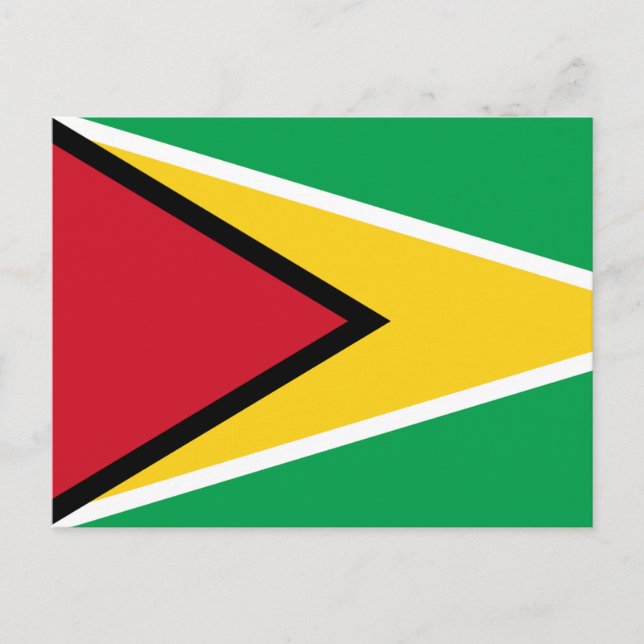 Guyana Flag Postcard (Front)