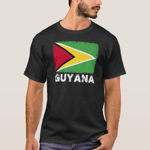 Guyana Flag Support Guyanese People Women Men T-Shirt