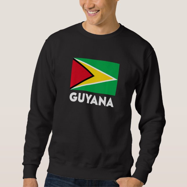 Guyana Flag Sweatshirt (Front)
