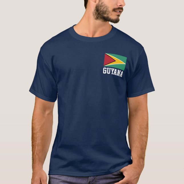 Guyana Flag T-Shirt (Front)
