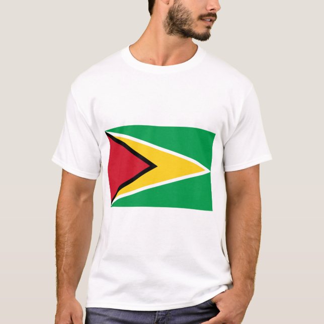 Guyana Flag T-Shirt (Front)