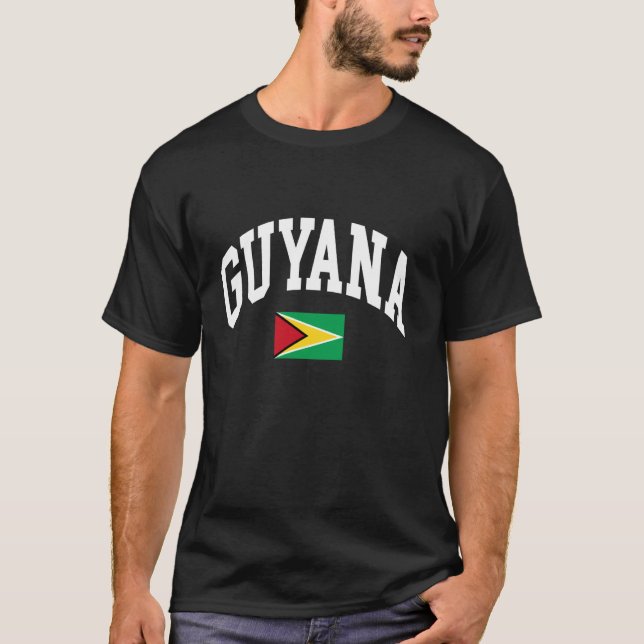 Guyana Flag T-Shirt (Front)
