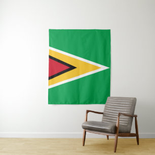 Guyana flag tapestry