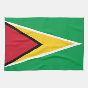 Guyana Flag Tea Towel