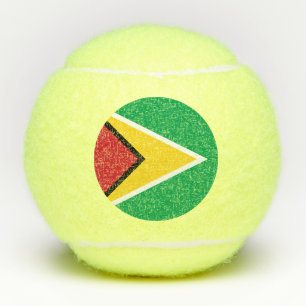 Guyana Flag Tennis Balls