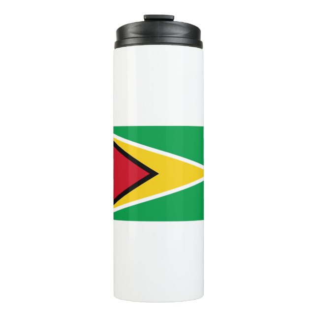 Guyana Flag Thermal Tumbler (Front)