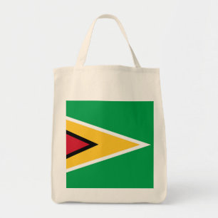 Guyana flag tote bag