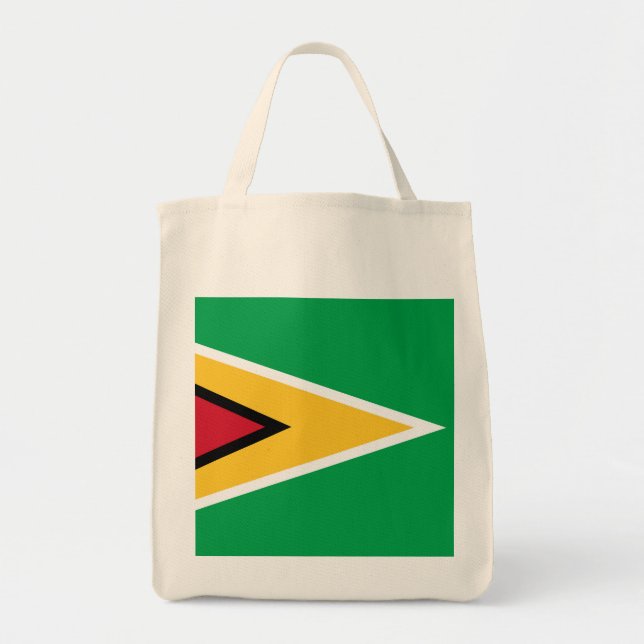 Guyana flag tote bag (Front)