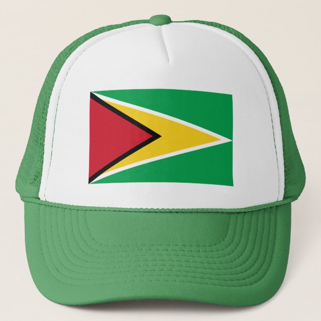 Guyana Flag Trucker Hat (Front)