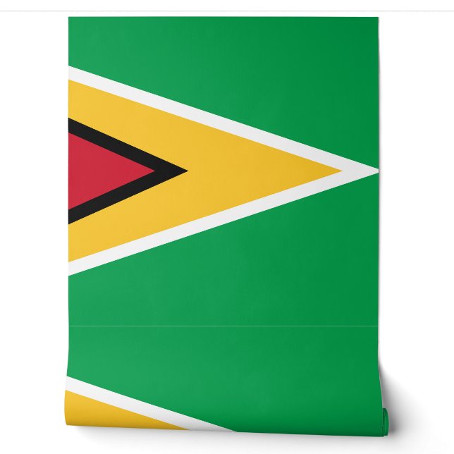 Guyana flag wallpaper (Unrolling)