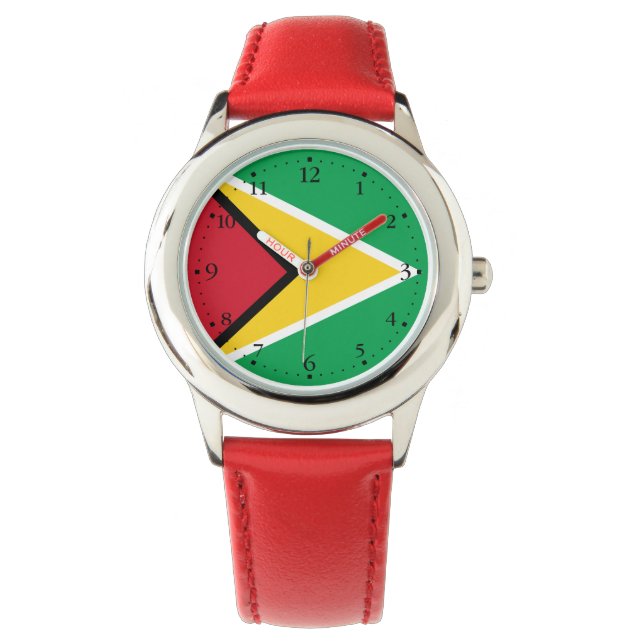 Guyana Flag Watch (Front)
