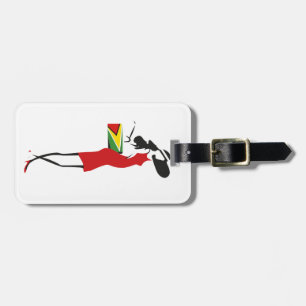 Guyana Girl Luggage Tag