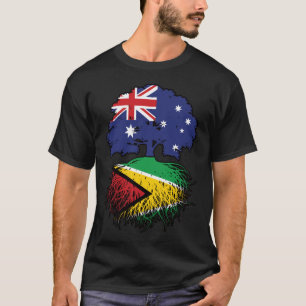 Guyana Guyanese Australian Australia Tree Roots T-Shirt