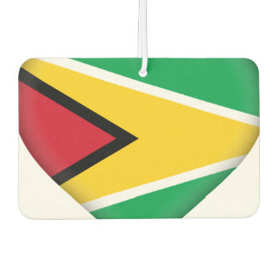Guyana (Guyanese) Flag Car Air Freshener